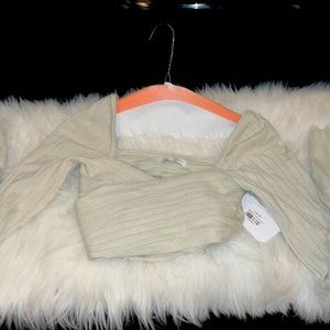 Pant and wrap top taupe